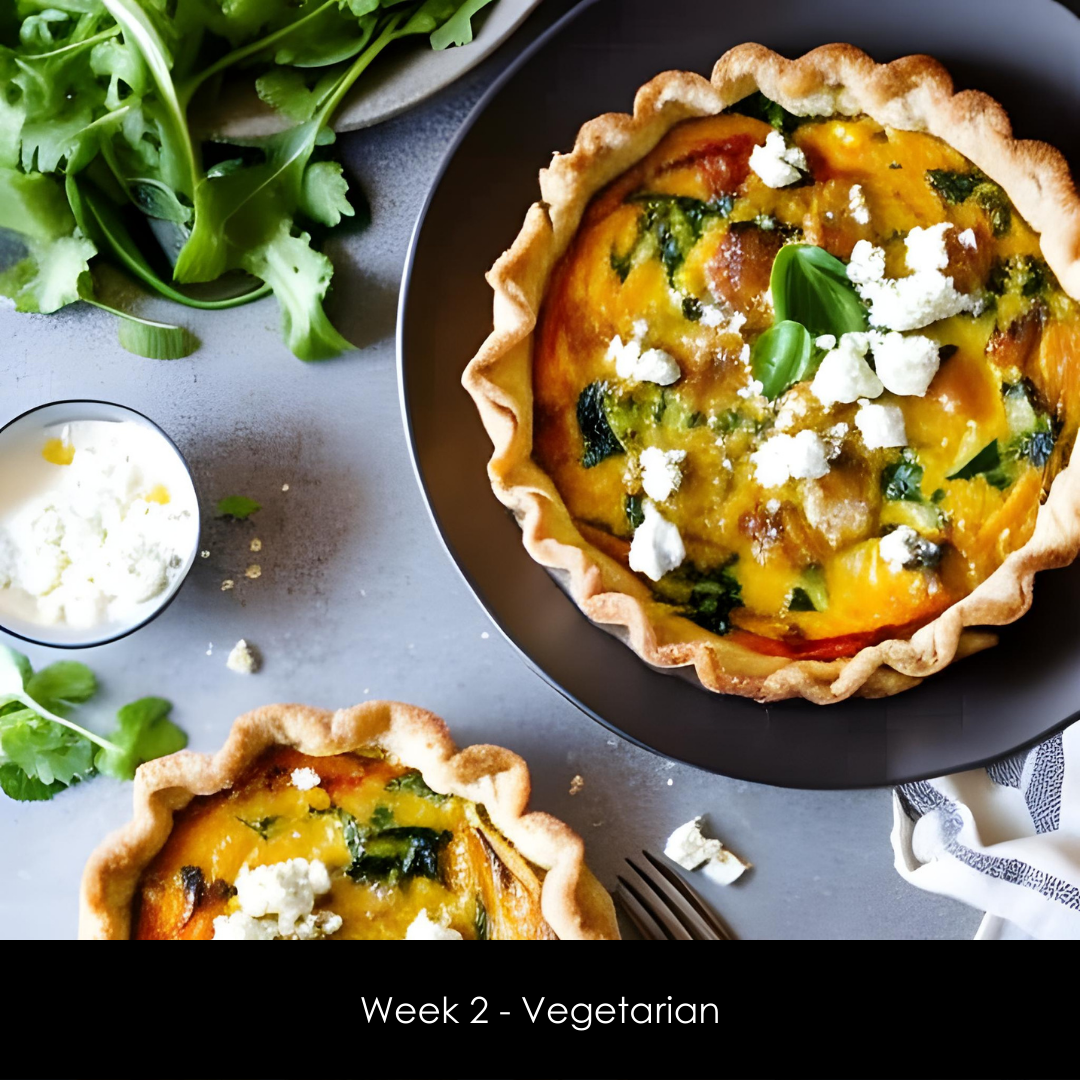Vegetarian Meal Plans (Week 2)