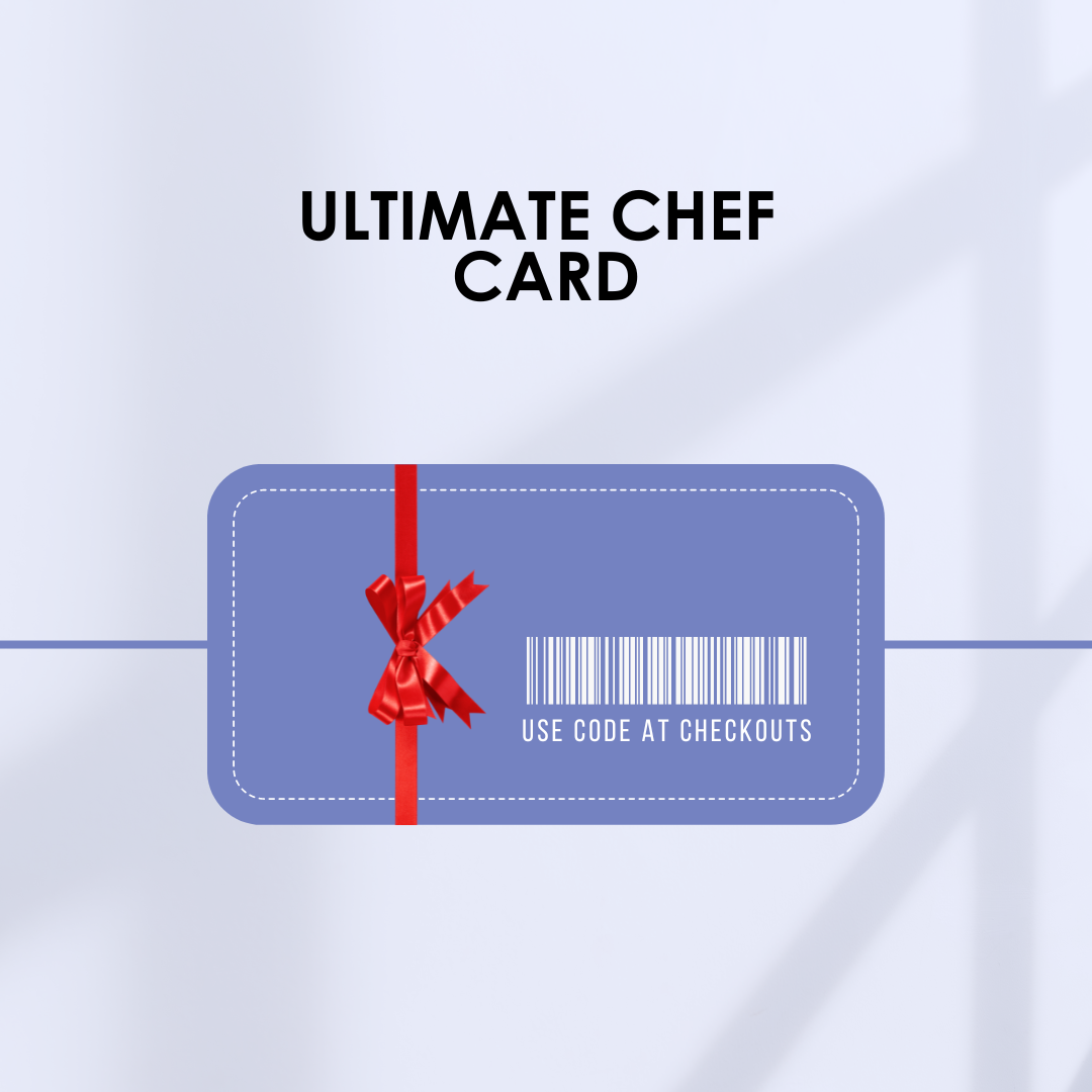 Ultimate Chef Food Card